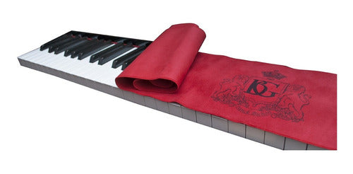 Cobertor De Teclas Para Piano Bg A66piano Color Rojo 0