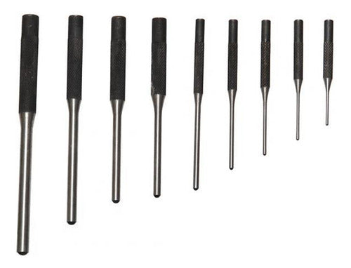 Conjunto De Punções Roll Pin Standard Steel Professional Mul 0