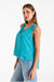 ARmoda Blusa Gaza Irregular Con Tacha En El Hombro 0