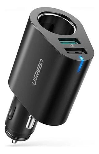 UGREEN 60W Dual USB Car Charger & Cigarette Lighter 12/24V 0