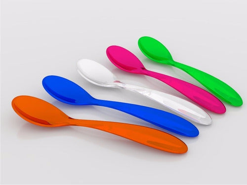 Cliker 12 Spoons + 12 Spreaders in Pastel Colors 7