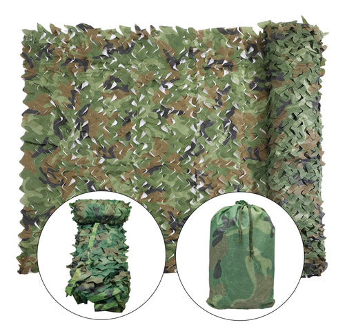 Malla Rectangular Calada Camuflada 3m X 2m (001) 0