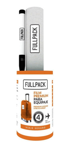 Fullpack Film Protector for Luggage Orange X6 2