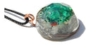 Amebaglam Orgonite Crystal with Jade, Quartz, and Aluminum 6