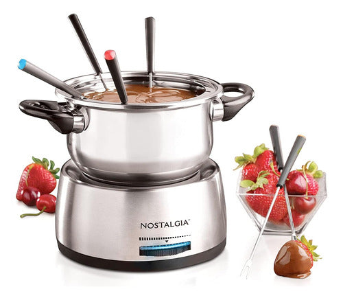 Tetera Eléctrica De Fondue Para Queso Y Chocolate De 6 Tazas 0