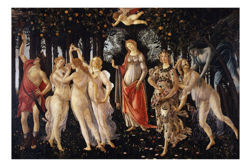 La Primavera - Sandro Botticelli - Lamina 45 X 30 Cm. 0