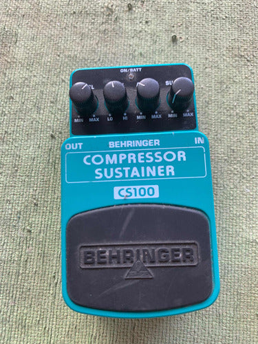 Compresor Sustain Behringer 0