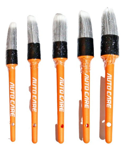 Interior Detailing Brush Kit Set of 5 - Sizes 10 12 14 16 18 0