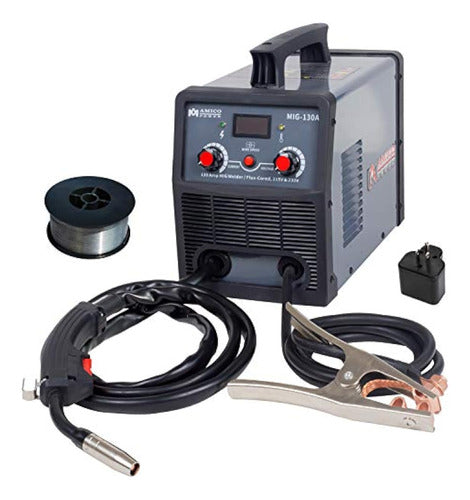 Amico MIG-130A, 130 Amp MIG/Flux Core Wire Welder 0