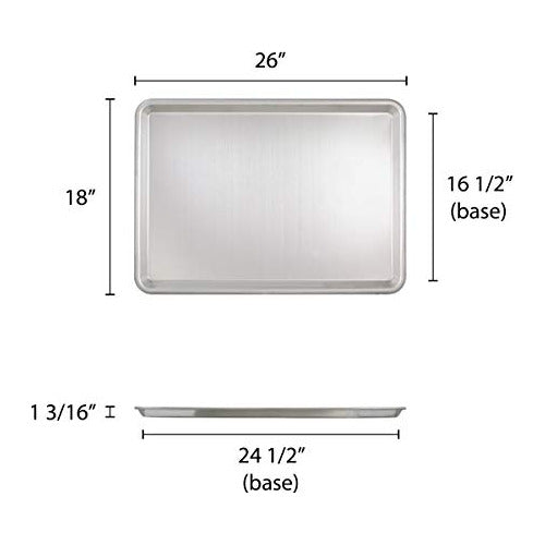 Excellanté 18 X 26 Tamaño Completo Hoja De Aluminio Pan 16 G 1