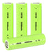 Pila Bateria 18650 Recargable X4 6800 Mah 3.7 Vol Linternas 0