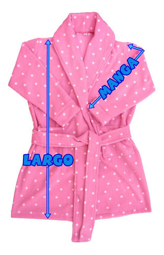 Azulmarinokids Micro Polar Robes Sizes 14 - 16 7