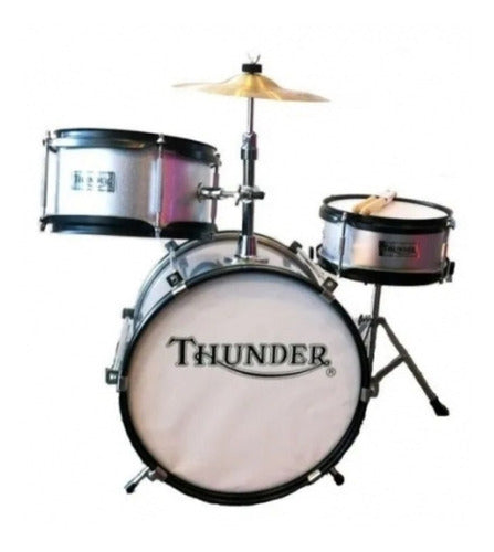 Thunder JBJ1044-BK Black Drum Set for Kids 2