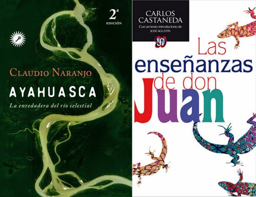 Pack 2 Libros Ayahuasca + Enseñanzas De Don Juan 0