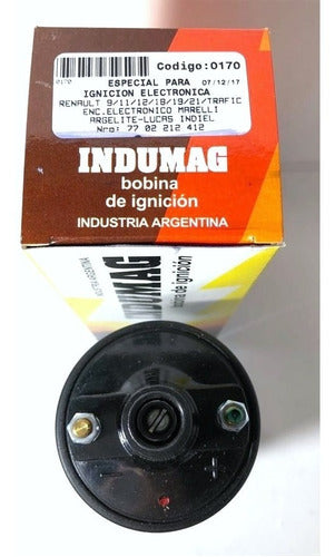 Bobina Encen Electro Indumag Renault 9 11 12 18 19 21 Trafic 0