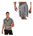 Men's Urban Luxury Sportswear Set: Lycra Polo Shirt + Microfiber Shorts 0
