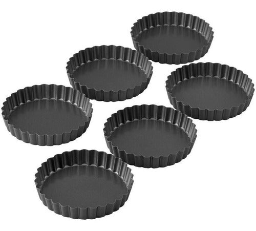 Wilton Mini Tart Pans with Removable Bottom Set of 6 0