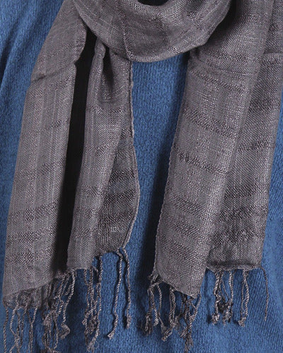 Spiga 31 Pashmina Scarf for Men Solid Color 35 X 200cm #3131 5