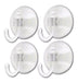 Set of 20 Glass Suction Cups with Plastic Hooks - 2 Packs 3