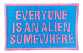 Patchandflag Parche Bordado Coldplay - Everyone Is An Alien 0