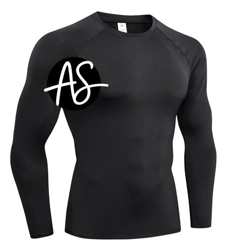 Premium Long Sleeve Sports Jersey - Ideal for Training - Quick Dry - Stretchable - Men's Sizes S-XXL 13