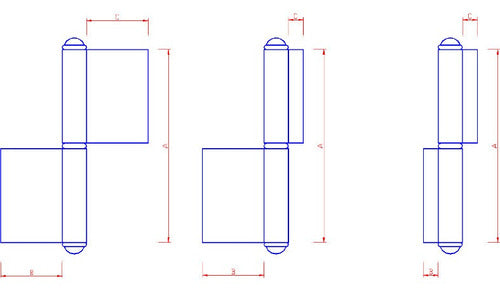 Talleres Fumaca Bisagra Ficha Soldar Reforzada 80 - 8 X 2.5 - Caja 25 Uds 1