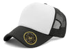 Eva Rain 2 Premium Black Plain Trucker Caps in Various Colors 6