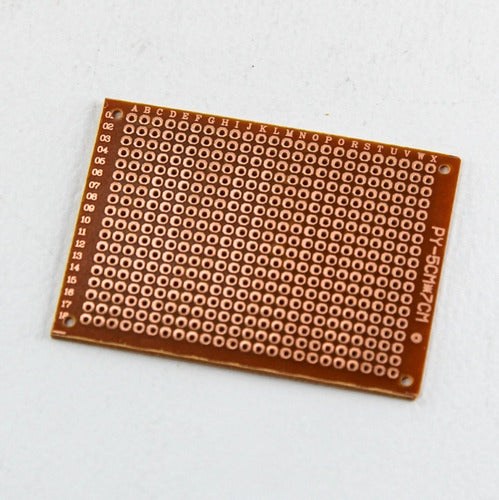 Pack of 4 Perforated Circuit Boards 5 x 7 cm Electronic PE01 by HIGH TEC ELECTRONICA 5