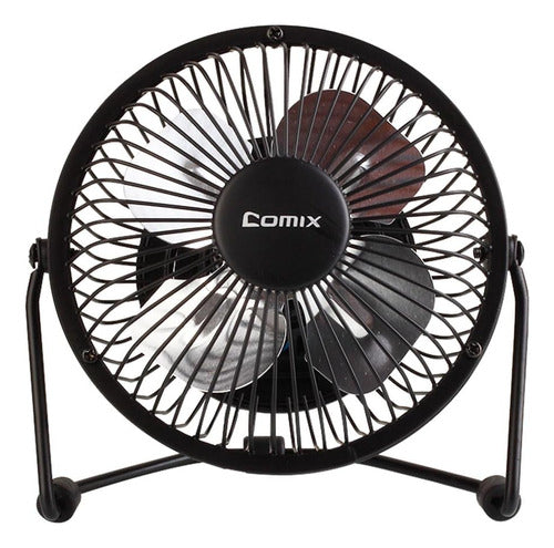 Comix Mini Personal Desktop Fan 4" USB Powered 0