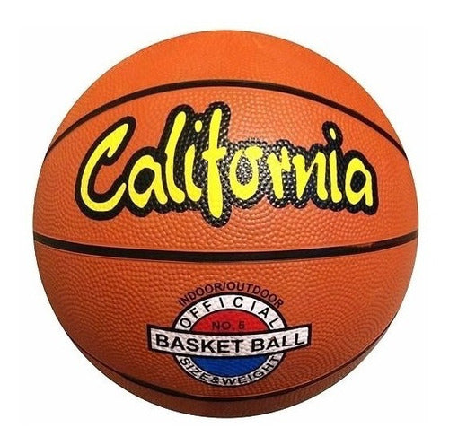 Medium Size Basketball N5 for Indoor and Outdoor Use 0