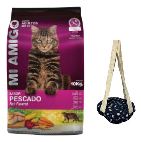 Mi Amigo Cat 10 Kg + Hanging Bed 0