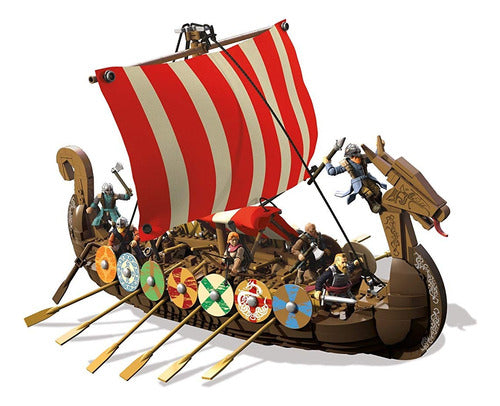 Megaconstrux - Probuilder Viking Ship Fph88 0