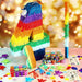 Lenwen Rainbow Piñata Set with 366 Meters Length, Multicolor 3