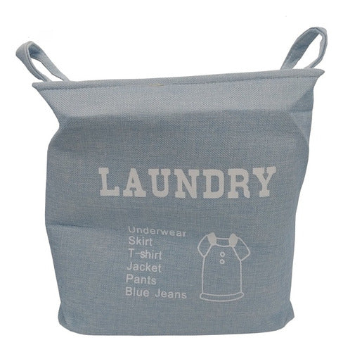 Crystal Rock Laundry Basket Cesto Lavanderia Ropa Tela C/ Manija 0