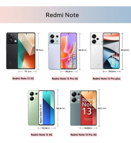 Rigid Case with Ring and Cover for Xiaomi Redmi Note 13 Pro Plus 9