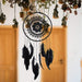 Natudeco Wall-Mounted Dreamcatcher with Feathers 2