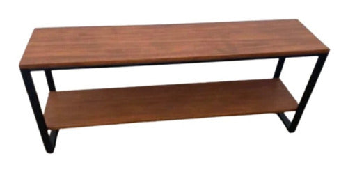 Marna Rack En Hierro Y Madera 1