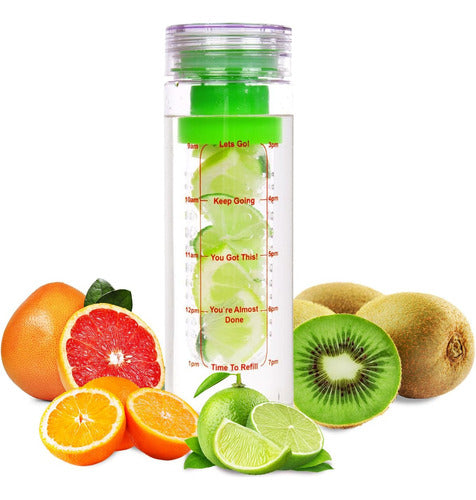 La Organics Botella Agua Infusor Fruta 1