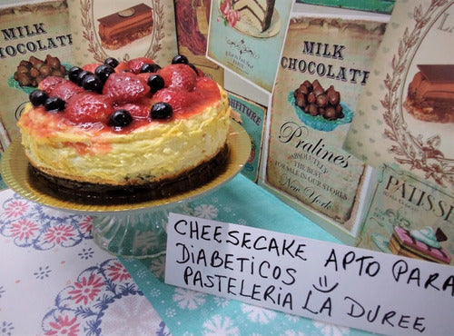 La Duree Cheesecake Sin Harina Ni Azúcar, Apto Dieta- Keto - Low Carb 7