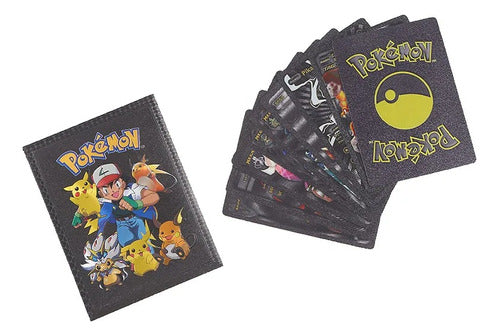 Pokémon Cards Black and Gold Pack of 10 Flexible VMAX EX 5