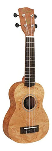 Ukelele Kahua Ka-21bl 21  Soprano Burl Arce 0