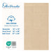 Cotton Paradise Soft & Absorbent Towels, 6 Pieces, Beige 3