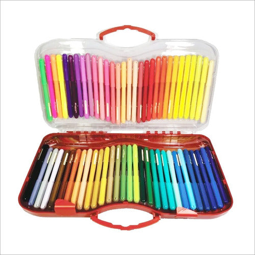 Marcadores Faber Castell Fiesta X60 Colores Caja Plastica 1