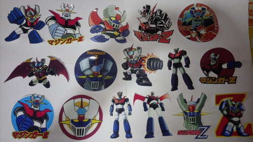 Pack De Sticker Mazinger Z 1