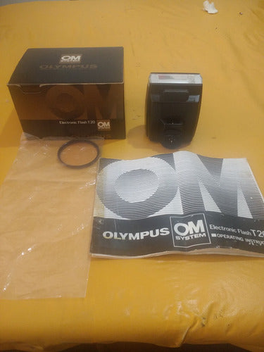 Flash Olympus T 20 En Caja Con Manual A Probar!! 2