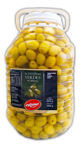 Estreno Aceitunas Verdes Mediana En Salmuera 0 Primera 4.5kg 0