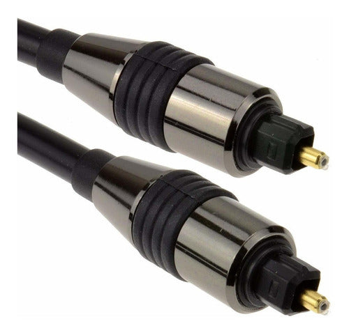 Cable Toslink Opticall De Audio Spdif, 3 Pies/negro 0