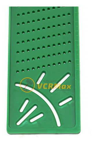 VCRMax Carpenter's Ruler with Protractor for Straight Lines and Angles 3