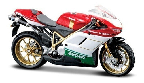 Ducati 1098 S Fresh Metal  Maisto Escala 1/18  Moto 0