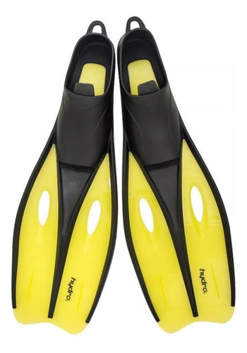 Pata De Rana Hydro Star Aletas Talle 32-34 Acuaticas Snorkel 0